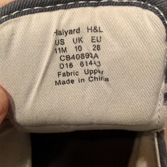 Sperry Top Sider Boys Big Kid Halyard Hook & Loop Sneaker - Picture 5 of 5